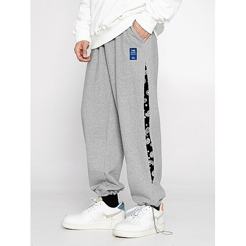 Men's Joggers Chinos Trousers Casual Pants Pocket Baggy Solid Color Graphic Prints Comfort Sports Casual Daily Sports Stylish Light gray / Spring / Summer
Men's Joggers Chinos Trousers Casual Pants Pocket Baggy Solid Color Graphic Prints Comfort Sports Casual Daily Sports Stylish Light gray / Spring / Summer