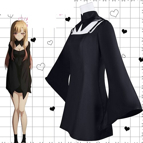 Inspired by My Dress-up Darling Marlin Kitagawa Anime Cosplay Costumes Japanese Cosplay Suits Long Sleeve Dress Collar For Women's
Inspired by My Dress-up Darling Marlin Kitagawa Anime Cosplay Costumes Japanese Cosplay Suits Long Sleeve Dress Collar For Women's