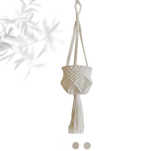 Nordic Hand-woven Hanging Basket Storage Tapestry Flower Pocket Hanging Gardening Hanging Homestay
Nordic Hand-woven Hanging Basket Storage Tapestry Flower Pocket Hanging Gardening Hanging Homestay