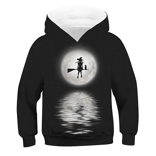 Kids Boys Halloween Hoodie Moon Outdoor 3D Print Long Sleeve Pocket Active 3-13 Years Winter Black
Kids Boys Halloween Hoodie Moon Outdoor 3D Print Long Sleeve Pocket Active 3-13 Years Winter Black