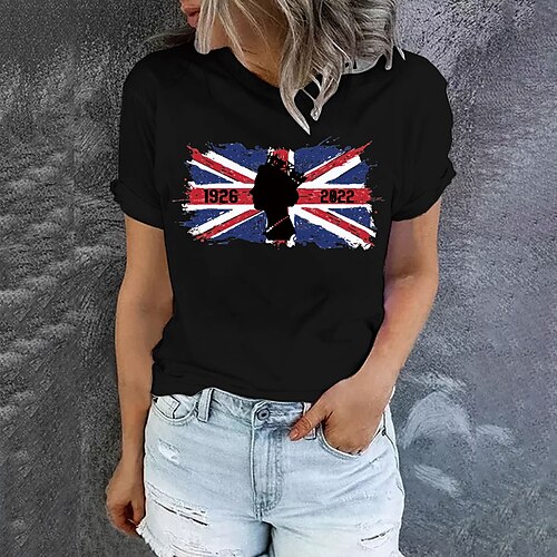Women's T shirt Tee Green Pink Light Green Graphic National Flag Print Short Sleeve Daily Holiday Basic Round Neck Regular 100% Cotton Portrait S
Women's T shirt Tee Green Pink Light Green Graphic National Flag Print Short Sleeve Daily Holiday Basic Round Neck Regular 100% Cotton Portrait S