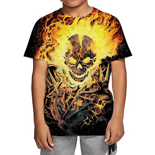 Kids Boys T shirt Tee Short Sleeve 3D Print Graphic Crewneck Yellow Children Tops Fall Winter Cool Daily Outdoor Regular Fit 4-12 Years
Kids Boys T shirt Tee Short Sleeve 3D Print Graphic Crewneck Yellow Children Tops Fall Winter Cool Daily Outdoor Regular Fit 4-12 Years