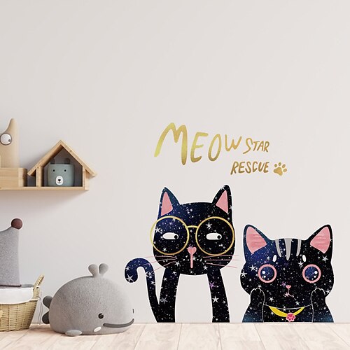 Animals / Cartoon Wall Stickers Living Room / Kids Room kindergarten, Removable / Pre-pasted PVC Home Decoration Wall Decal 1pc
Animals / Cartoon Wall Stickers Living Room / Kids Room kindergarten, Removable / Pre-pasted PVC Home Decoration Wall Decal 1pc