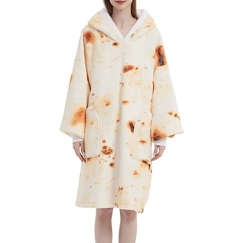 Adults' Oversized Hoodie Blanket Wearable Blanket With Pocket Print Onesie Pajamas Flannel Cosplay For Men and Women Carnival Animal Sleepwear Cartoon Festival / Holiday Costumes
Adults' Oversized Hoodie Blanket Wearable Blanket With Pocket Print Onesie Pajamas Flannel Cosplay For Men and Women Carnival Animal Sleepwear Cartoon Festival / Holiday Costumes