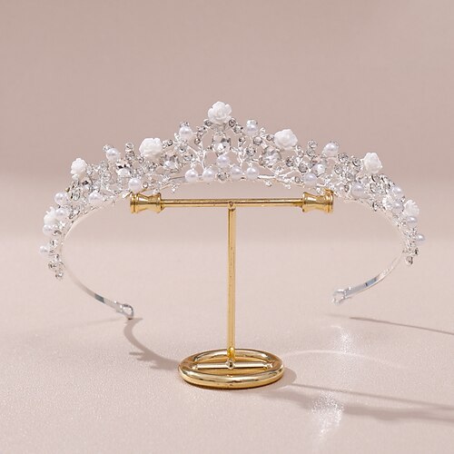 Diademi della corona Cerchietti Perle finte Strass Matrimonio Festa / Serata Retrò Dolce Con Perle false Cristallo / strass Copricapo Copricapo
Diademi della corona Cerchietti Perle finte Strass Matrimonio Festa / Serata Retrò Dolce Con Perle false Cristallo / strass Copricapo Copricapo