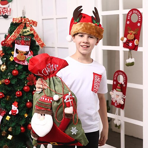 christmas candy bag apple bag gift bag fawn bear santa mall kindergarten christmas decoration
christmas candy bag apple bag gift bag fawn bear santa mall kindergarten christmas decoration