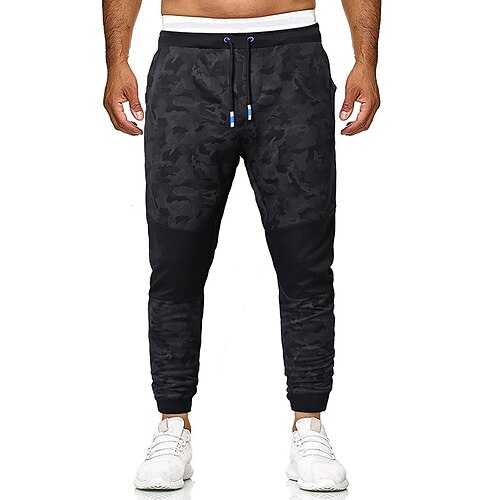 Men's Joggers Trousers Work Pants Casual Pants Pocket Drawstring Elastic Waist Camouflage Comfort Soft Daily Holiday Streetwear Cotton Blend Streetwear Casual Black Gray Micro-elastic / Spring
Men's Joggers Trousers Work Pants Casual Pants Pocket Drawstring Elastic Waist Camouflage Comfort Soft Daily Holiday Streetwear Cotton Blend Streetwear Casual Black Gray Micro-elastic / Spring