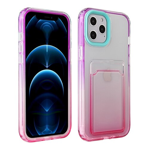 telefon Etui Til Apple Bakdeksel iPhone 14 Pro Max Plus 13 12 11 Mini X XR XS 8 7 Gjennomsiktig Spor for kortholder Støtsikker Fargegradering TPU PC
telefon Etui Til Apple Bakdeksel iPhone 14 Pro Max Plus 13 12 11 Mini X XR XS 8 7 Gjennomsiktig Spor for kortholder Støtsikker Fargegradering TPU PC