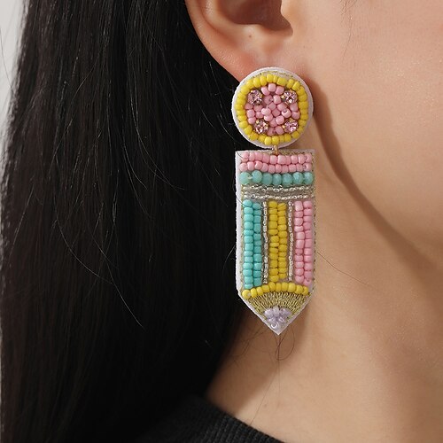 1 Pair Drop Earrings Earrings For Women's Gift Daily Festival Acrylic Resin Geometrical Holiday Fashion Birthday
1 Pair Drop Earrings Earrings For Women's Gift Daily Festival Acrylic Resin Geometrical Holiday Fashion Birthday