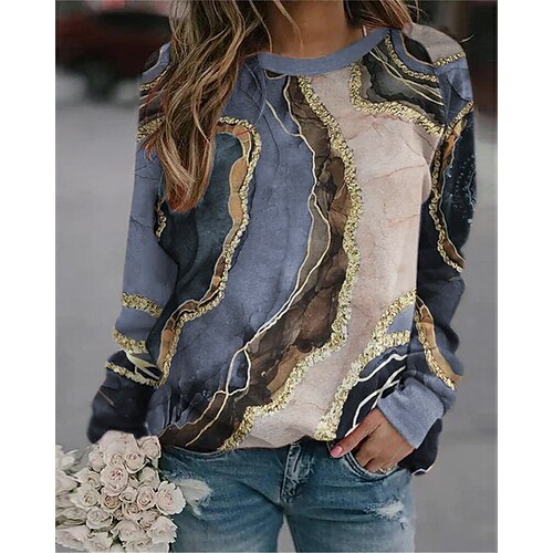 Women's Sweatshirt Pullover Graphic Abstract Print Daily Sports 3D Print Active Streetwear Hoodies Sweatshirts Navy Blue
Women's Sweatshirt Pullover Graphic Abstract Print Daily Sports 3D Print Active Streetwear Hoodies Sweatshirts Navy Blue