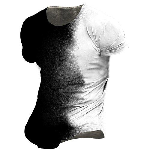 Men's Unisex T shirt Tee Color Block Graphic Prints Crew Neck Black 3D Print Outdoor Street Short Sleeve Print Clothing Apparel Vintage Sports Designer Casual / Summer / Summer
Men's Unisex T shirt Tee Color Block Graphic Prints Crew Neck Black 3D Print Outdoor Street Short Sleeve Print Clothing Apparel Vintage Sports Designer Casual / Summer / Summer
