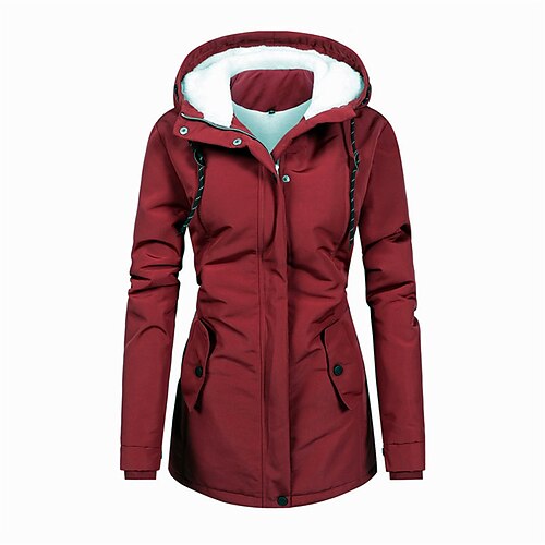Dame Plus størrelse Anorak Lomme Lynlås op Vanlig Afslappet Ferie Langærmet Hætte Normal Vinter Efterår Grøn Sort Blå L XL XXL 3XL 4XL
Dame Plus størrelse Anorak Lomme Lynlås op Vanlig Afslappet Ferie Langærmet Hætte Normal Vinter Efterår Grøn Sort Blå L XL XXL 3XL 4XL