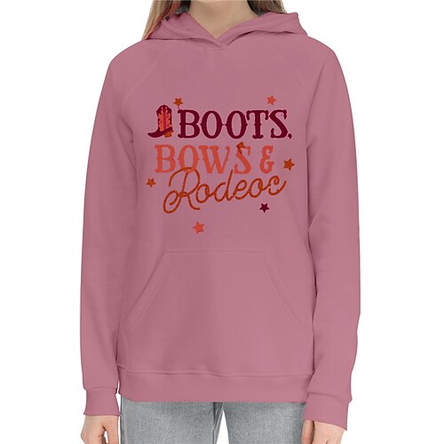 Kids Girls' Hoodie Letter Outdoor 3D Print Long Sleeve Pocket Fashion 3-13 Years Winter Pink
Kids Girls' Hoodie Letter Outdoor 3D Print Long Sleeve Pocket Fashion 3-13 Years Winter Pink