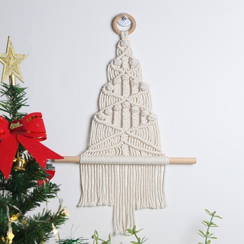 Hand woven Tapestry Photography Background Christmas Tree Bohemian Braided Home Decor Tapestry Wall Hanging Wall Decorations Holiday Supplies
Hand woven Tapestry Photography Background Christmas Tree Bohemian Braided Home Decor Tapestry Wall Hanging Wall Decorations Holiday Supplies