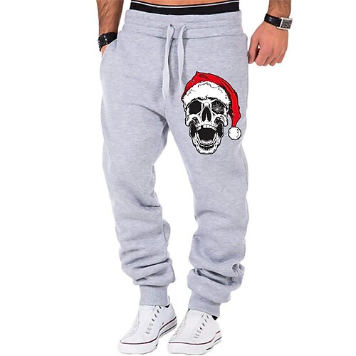 Men's Sweatpants Joggers Trousers Drawstring Elastic Waist Print Graphic Prints Christmas Comfort Breathable Sports Outdoor Casual Daily Cotton Blend Terry Streetwear Stylish Grey Micro-elastic
Men's Sweatpants Joggers Trousers Drawstring Elastic Waist Print Graphic Prints Christmas Comfort Breathable Sports Outdoor Casual Daily Cotton Blend Terry Streetwear Stylish Grey Micro-elastic