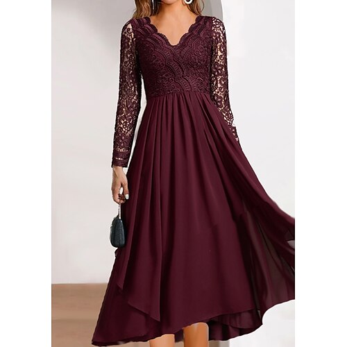 abito da festa da donna abito da ospite di nozze abito midi abito midi vino manica lunga colore puro increspato inverno autunno autunno scollo a V elegante abito invernale fine settimana 2023 s m l
abito da festa da donna abito da ospite di nozze abito midi abito midi vino manica lunga colore puro increspato inverno autunno autunno scollo a V elegante abito invernale fine settimana 2023 s m l