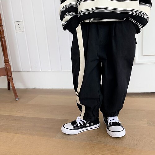 Kids Boys Pants Solid Colored Streetwear Street Cotton 3-13 Years Fall Black
Kids Boys Pants Solid Colored Streetwear Street Cotton 3-13 Years Fall Black