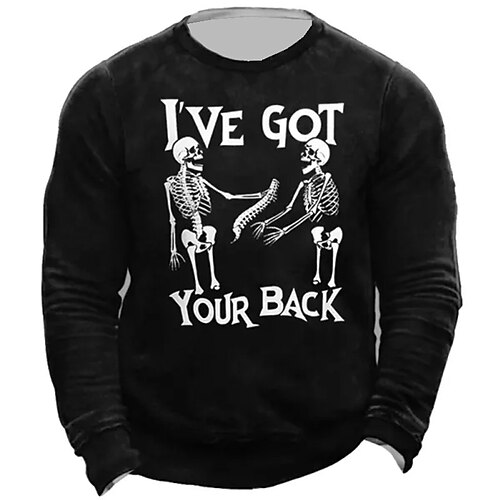 Men's Unisex Sweatshirt Pullover Skull Graphic Prints Skeleton Print Daily Sports Holiday 3D Print Streetwear Designer Casual Clothing Apparel Hoodies Sweatshirts Long Sleeve Navy Blue Black
Men's Unisex Sweatshirt Pullover Skull Graphic Prints Skeleton Print Daily Sports Holiday 3D Print Streetwear Designer Casual Clothing Apparel Hoodies Sweatshirts Long Sleeve Navy Blue Black