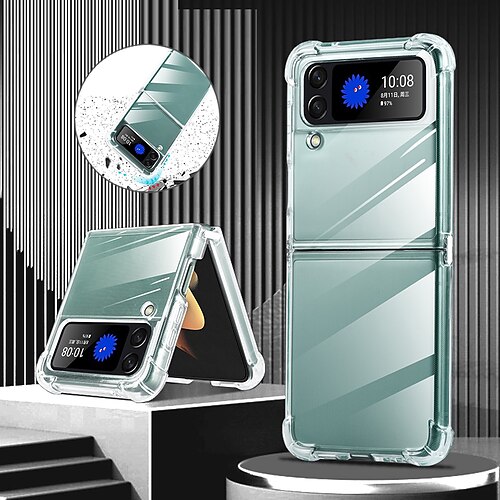 Phone Case For Samsung Galaxy Flip Z Flip 4 Flip Transparent Solid Colored TPU
Phone Case For Samsung Galaxy Flip Z Flip 4 Flip Transparent Solid Colored TPU