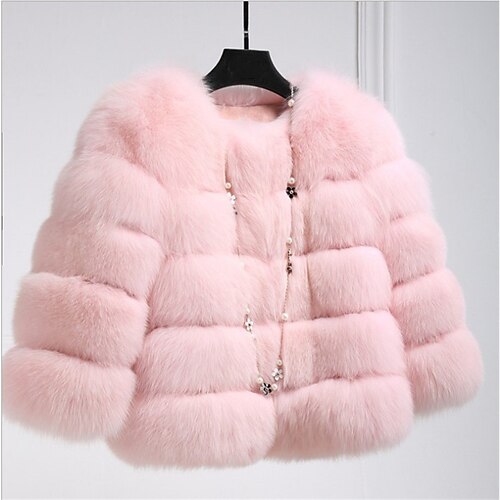 Mulheres Plus Size Casaco de pele falsa Detalhes em Pêlo Tecido Formal Encontro Manga Longa Crewneck Curto Inverno Outono Azul Rosa Azul Royal L XL XXL 3XL
Mulheres Plus Size Casaco de pele falsa Detalhes em Pêlo Tecido Formal Encontro Manga Longa Crewneck Curto Inverno Outono Azul Rosa Azul Royal L XL XXL 3XL