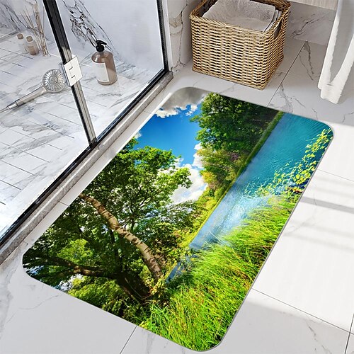 Shade Lake Series Digital Printing Floor Mat Modern Bath Mats Nonwoven / Memory Foam Novelty Bathroom
Shade Lake Series Digital Printing Floor Mat Modern Bath Mats Nonwoven / Memory Foam Novelty Bathroom