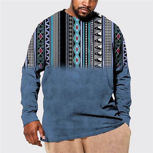 Men's Plus Size T shirt Tee Big and Tall Graphic Prints Crew Neck Spring Fall Basic Boho Designer Plus Size Outdoor Street Tops
Men's Plus Size T shirt Tee Big and Tall Graphic Prints Crew Neck Spring Fall Basic Boho Designer Plus Size Outdoor Street Tops