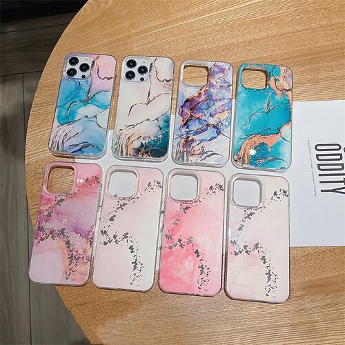 Phone Case For Apple Back Cover iPhone 14 Pro Max 14 Plus 13 12 11 Pro Max Mini SE Portable Soft Edges Shockproof Lines / Waves Marble TPU PC
Phone Case For Apple Back Cover iPhone 14 Pro Max 14 Plus 13 12 11 Pro Max Mini SE Portable Soft Edges Shockproof Lines / Waves Marble TPU PC