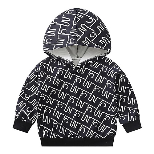 Kids Unisex Hoodie Cartoon School Long Sleeve Active 3-8 Years Winter Black Gray
Kids Unisex Hoodie Cartoon School Long Sleeve Active 3-8 Years Winter Black Gray