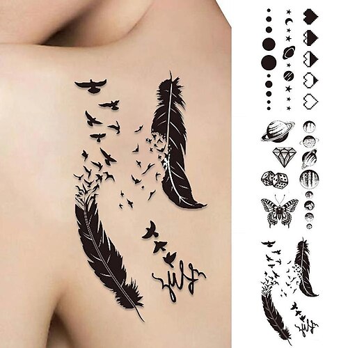 3 adesivi per tatuaggi impermeabili con braccio a prova di acqua, body art, moda usa e getta, adesivi per tatuaggi con penna a cuore con diamanti
3 adesivi per tatuaggi impermeabili con braccio a prova di acqua, body art, moda usa e getta, adesivi per tatuaggi con penna a cuore con diamanti