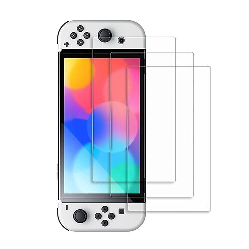 3 Pieces Tempered Glass For Nintend Switch OLED 9H HD Screen Protector For Nintend Switch OLED Game Accessories
3 Pieces Tempered Glass For Nintend Switch OLED 9H HD Screen Protector For Nintend Switch OLED Game Accessories