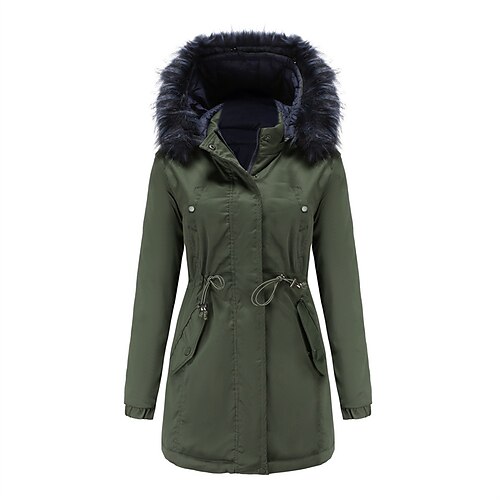 Per donna Taglia grossa Parka Colletto di pelliccia Tasche Color Block Per eventi Appuntamento Manica lunga Con cappuccio Lungo Inverno Autunno Verde Nero Rosa L XL XXL 3XL
Per donna Taglia grossa Parka Colletto di pelliccia Tasche Color Block Per eventi Appuntamento Manica lunga Con cappuccio Lungo Inverno Autunno Verde Nero Rosa L XL XXL 3XL