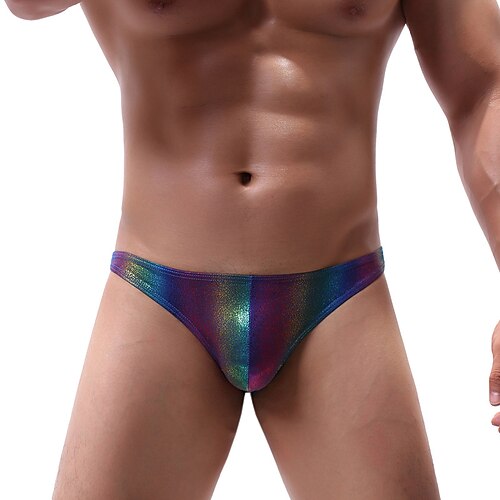Men's Basic Panties Briefs 1 PC Underwear Fashion Simple Sexy Rainbow Mid Waist Touch of Sensation Comfort Rainbow S M L
Men's Basic Panties Briefs 1 PC Underwear Fashion Simple Sexy Rainbow Mid Waist Touch of Sensation Comfort Rainbow S M L