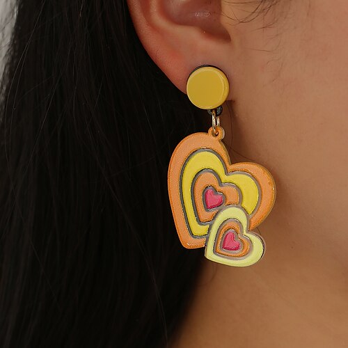 1 Pair Drop Earrings Earrings For Women's Birthday Daily Festival Resin Geometrical Holiday Fashion Birthday
1 Pair Drop Earrings Earrings For Women's Birthday Daily Festival Resin Geometrical Holiday Fashion Birthday