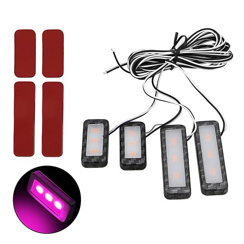 OTOLAMPARA 4pcs 20W LED Car Armrest Interior Door Handle Lighting Car Inner Bowl Light Universal Auto Atmosphere Lamp Decorative Lights
OTOLAMPARA 4pcs 20W LED Car Armrest Interior Door Handle Lighting Car Inner Bowl Light Universal Auto Atmosphere Lamp Decorative Lights