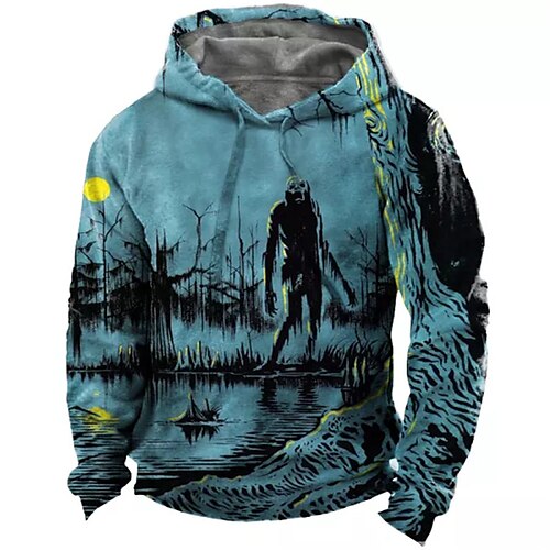 Men's Unisex Pullover Hoodie Sweatshirt Blue Hooded Ghost Graphic Prints Print Halloween Daily Sports 3D Print Streetwear Designer Casual Spring & Fall Clothing Apparel Hoodies Sweatshirts Long
Men's Unisex Pullover Hoodie Sweatshirt Blue Hooded Ghost Graphic Prints Print Halloween Daily Sports 3D Print Streetwear Designer Casual Spring & Fall Clothing Apparel Hoodies Sweatshirts Long