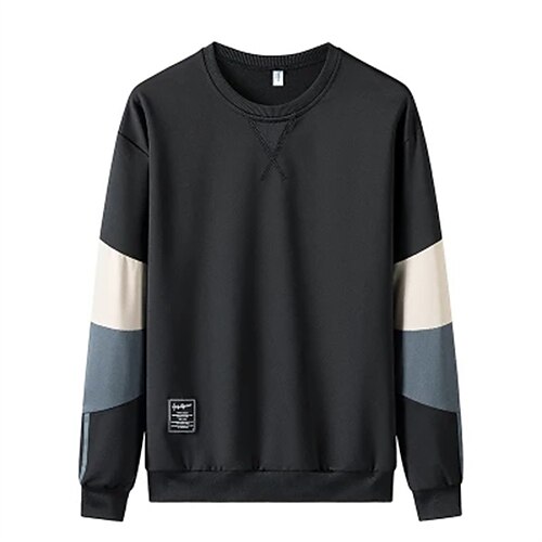 Men's Sweatshirt Pullover Crew Neck Color Block Casual Daily Designer Casual Clothing Apparel Hoodies Sweatshirts Long Sleeve Khaki Gray
Men's Sweatshirt Pullover Crew Neck Color Block Casual Daily Designer Casual Clothing Apparel Hoodies Sweatshirts Long Sleeve Khaki Gray