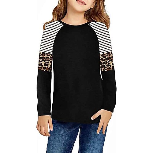 Kids Girls' T shirt Leopard Outdoor 3D Print Long Sleeve Active 3-12 Years Winter Black
Kids Girls' T shirt Leopard Outdoor 3D Print Long Sleeve Active 3-12 Years Winter Black