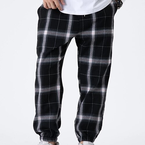 Men's Sweatpants Joggers Trousers Casual Pants Drawstring Elastic Waist 3D Print Plaid Comfort Breathable Sports Outdoor Casual Daily Streetwear Designer Black Micro-elastic / Elasticity
Men's Sweatpants Joggers Trousers Casual Pants Drawstring Elastic Waist 3D Print Plaid Comfort Breathable Sports Outdoor Casual Daily Streetwear Designer Black Micro-elastic / Elasticity