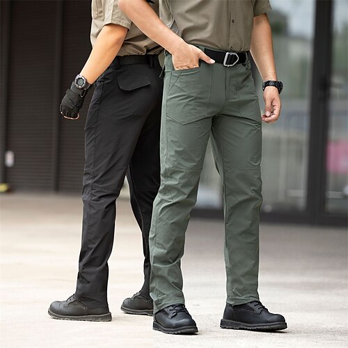 Men's Cargo Pants Tactical Pants Tactical Trousers Work Pants Multi Pocket Solid Color Comfort Breathable Casual Daily Streetwear Sports Fashion Green Black Micro-elastic
Men's Cargo Pants Tactical Pants Tactical Trousers Work Pants Multi Pocket Solid Color Comfort Breathable Casual Daily Streetwear Sports Fashion Green Black Micro-elastic