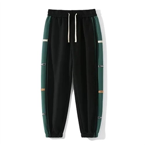 Men's Chinos Trousers Cropped Pants Casual Pants Pocket Drawstring Side Stripe Color Block Letter Patchwork Warm Lightweight Ankle-Length Casual Daily Chic & Modern Casual / Sporty White Black
Men's Chinos Trousers Cropped Pants Casual Pants Pocket Drawstring Side Stripe Color Block Letter Patchwork Warm Lightweight Ankle-Length Casual Daily Chic & Modern Casual / Sporty White Black