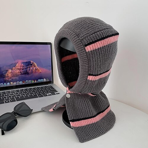 New Colorful Mask Hat Bib Caps For Skiing Cycling Outdoor Women Cap Keep Warm Button Sports Beanies Knitted Headgear
New Colorful Mask Hat Bib Caps For Skiing Cycling Outdoor Women Cap Keep Warm Button Sports Beanies Knitted Headgear