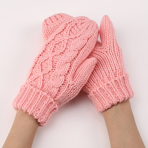 Men's Women's Gloves Warm Winter Gloves Gift Daily Solid / Plain Color Polyester Acrylic Fibers Simple Warm 1 Pair
Men's Women's Gloves Warm Winter Gloves Gift Daily Solid / Plain Color Polyester Acrylic Fibers Simple Warm 1 Pair