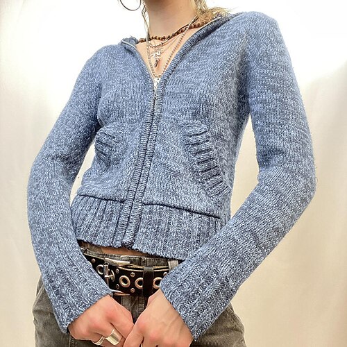 Spicy Girls Punk & Gothic Y2K Year 2000 Knit / Cutsew Masquerade Women's Japanese Cosplay Costumes Blue / Hoodie
Spicy Girls Punk & Gothic Y2K Year 2000 Knit / Cutsew Masquerade Women's Japanese Cosplay Costumes Blue / Hoodie