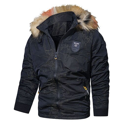 Men's Winter Jacket Winter Coat Hoodie Jacket Windproof Warm Street Daily Holiday Zipper Hoodie Casual Casual Daily Comfortable Jacket Outerwear Print Pocket Blue Yellow Red / Long Sleeve
Men's Winter Jacket Winter Coat Hoodie Jacket Windproof Warm Street Daily Holiday Zipper Hoodie Casual Casual Daily Comfortable Jacket Outerwear Print Pocket Blue Yellow Red / Long Sleeve