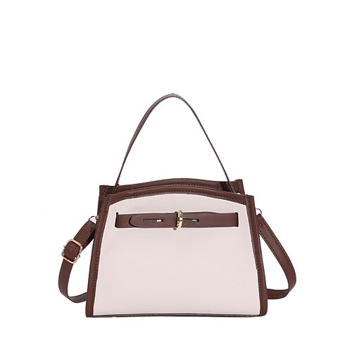 Women's Top Handle Bag PU Leather Zipper Solid Color Daily Going out Black Coffee
Women's Top Handle Bag PU Leather Zipper Solid Color Daily Going out Black Coffee