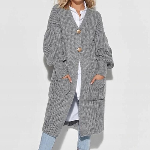 Gilet Maille Femme Grosse maille Tricoter Tunique Bouton Poche Couleur monochrome Col V à la mode Casual Extérieur du quotidien manche longue Hiver Automne Jaune Marron S M L / Standard / Sortie
Gilet Maille Femme Grosse maille Tricoter Tunique Bouton Poche Couleur monochrome Col V à la mode Casual Extérieur du quotidien manche longue Hiver Automne Jaune Marron S M L / Standard / Sortie