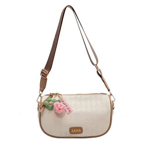 Women's Leather Bag Crossbody Bag Shoulder Bag PU Leather Zipper Solid Color Daily Going out Black Pink Khaki Coffee
Women's Leather Bag Crossbody Bag Shoulder Bag PU Leather Zipper Solid Color Daily Going out Black Pink Khaki Coffee