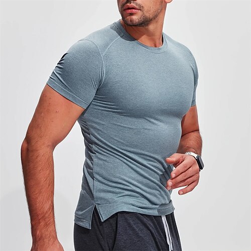 Men's Unisex T shirt Tee Solid Colored Graphic Prints Crew Neck Blue Outdoor Street Short Sleeve Clothing Apparel Sports Designer Casual Big and Tall / Summer / Summer
Men's Unisex T shirt Tee Solid Colored Graphic Prints Crew Neck Blue Outdoor Street Short Sleeve Clothing Apparel Sports Designer Casual Big and Tall / Summer / Summer