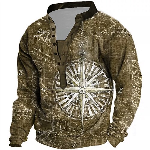 Men's Unisex Sweatshirt Pullover Button Up Hoodie Map Graphic Prints Print Casual Daily Sports 3D Print Streetwear Designer Casual Hoodies Sweatshirts Long Sleeve Green Blue
Men's Unisex Sweatshirt Pullover Button Up Hoodie Map Graphic Prints Print Casual Daily Sports 3D Print Streetwear Designer Casual Hoodies Sweatshirts Long Sleeve Green Blue