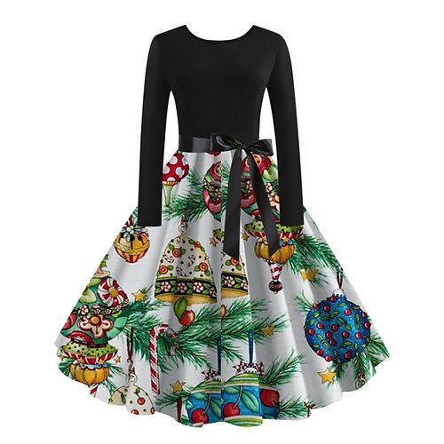 Women's A Line Dress Swing Dress Knee Length Dress Green White Black Blue Purple Red Long Sleeve Animal Floral Cat Print Fall Winter Crew Neck Vintage Elegant 2022 S M L XL XXL 3XL
Women's A Line Dress Swing Dress Knee Length Dress Green White Black Blue Purple Red Long Sleeve Animal Floral Cat Print Fall Winter Crew Neck Vintage Elegant 2022 S M L XL XXL 3XL
